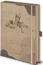 Disney: Pyramid - Bambi - Don''t Let Them Knock You Down (A5 Premium Notebook / Quaderno)