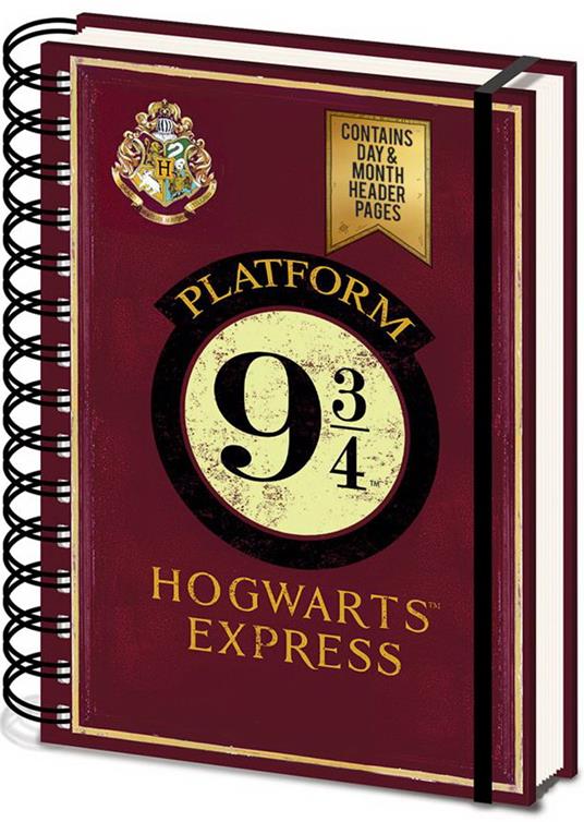 Harry Potter: Pyramid - Platform 9 3/4 (A5 Wiro Notebook / Quaderno)