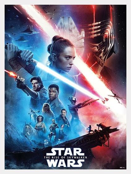 Star Wars: The Rise Of Skywalker Saga (Stampa Su Tela 60X80 Cm)