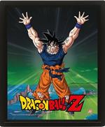 3D Lenticular Poster 25x20 Cm. Dragon Ball Z: Pyramid - Power Levels Increased