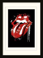 Graffiti Lips Rolling Stones