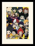 Stampa In Cornice My Hero Academia Chibi Characters