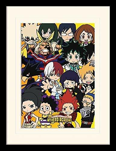 Stampa In Cornice My Hero Academia Chibi Characters - Pyramid - Idee regalo  | IBS