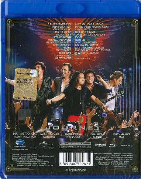 Journey. Live in Manila (Blu-ray) - Blu-ray di Journey - 2