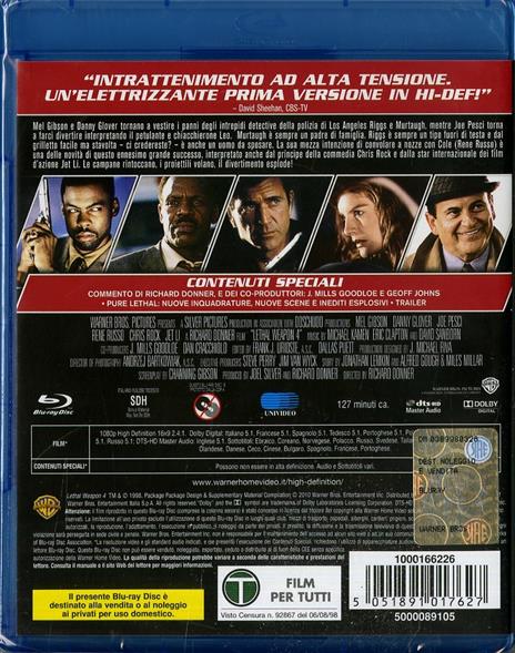 Arma letale 4 di Richard Donner - Blu-ray - 2