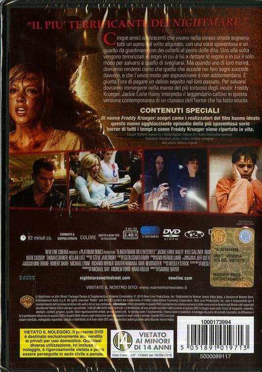 Nightmare di Samuel Bayer - DVD - 2