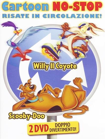 Cartoon No-stop. Risate in circolazione! Willy il Coyote - Scooby-Doo  (DVD) - DVD