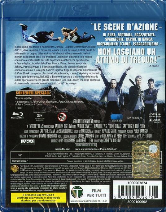 Point Break di Kathryn Bigelow - Blu-ray - 2