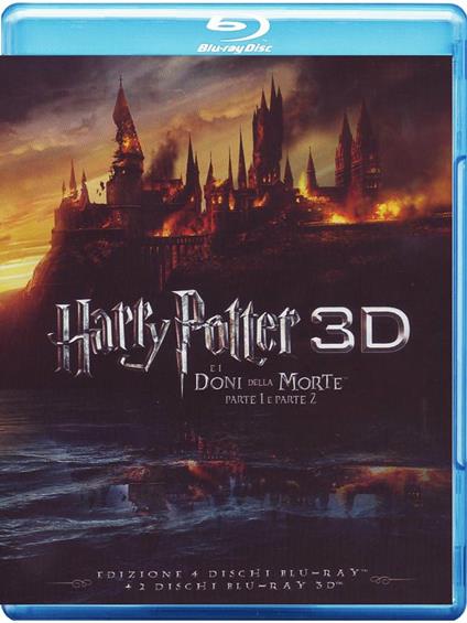 Harry Potter e i doni della morte 3D (4 Blu-ray + 2 Blu-ray 3D) di David Yates