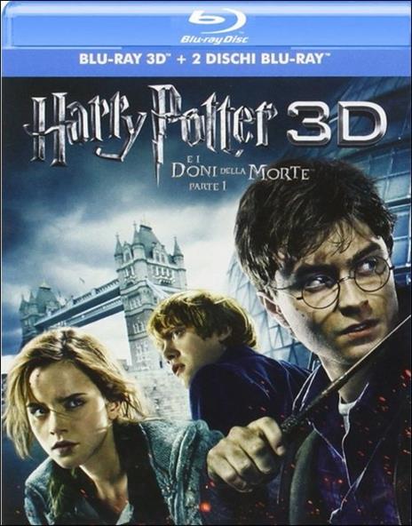 Harry Potter e i doni della morte. Parte 1. 3D (2 Blu-ray + Blu-ray 3D)<span>.</span> versione 3D di David Yates - Blu-ray 3D