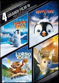 4 grandi film. Per tutta la famiglia (4 DVD) - DVD - Film di Eric Brevig ,  George Miller Bambini e ragazzi | IBS