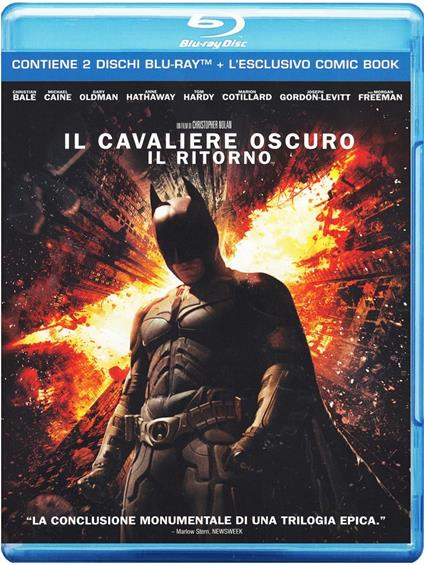 Il Cavaliere Oscuro. Il ritorno (2 Blu-ray) di Christopher Nolan - Blu-ray
