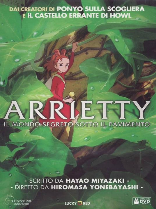 Arrietty di Hiromasa Yonebayashi - DVD