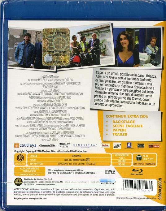 Benvenuti al sud di Luca Miniero - Blu-ray - 2