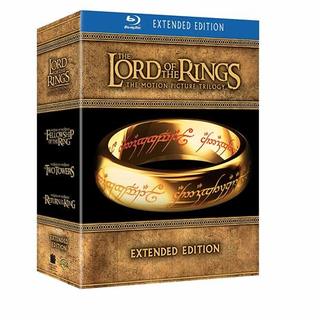 Signore degli anelli. La trilogia. Extended Edition (9 DVD + 6 Blu-ray) -  DVD + Blu-ray - Film di Peter Jackson Fantasy e fantascienza