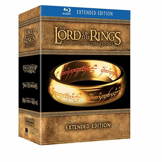 Signore degli anelli. La trilogia. Extended Edition (9 DVD + 6 Blu-ray) -  DVD + Blu-ray - Film di Peter Jackson Fantasy e fantascienza