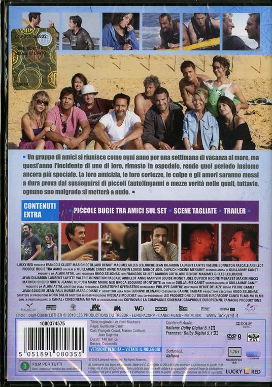 Piccole bugie tra amici - DVD - Film di Guillaume Canet Commedia