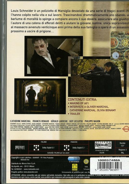 L' ultima missione di Olivier Marchal - DVD - 2