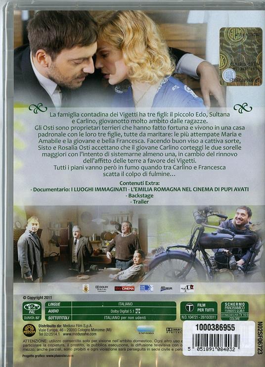 Il cuore grande delle ragazze di Pupi Avati - DVD - 2