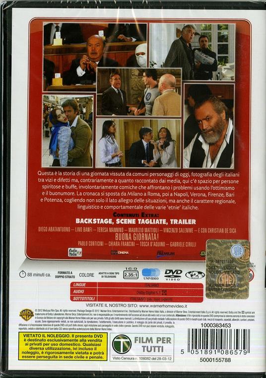 Buona giornata di Carlo Vanzina - DVD - 2