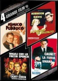 4 grandi film. Gangsters (4 DVD) di Michael Curtiz,Raoul Walsh,William Augustus Wellman