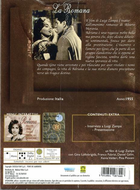 La romana di Luigi Zampa - DVD - 2