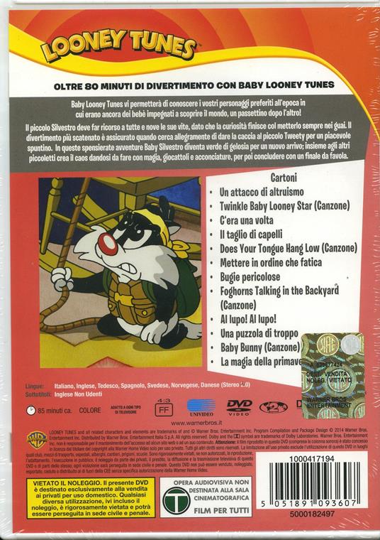 Baby Looney Tunes. Silvestro - DVD - Film Animazione | IBS
