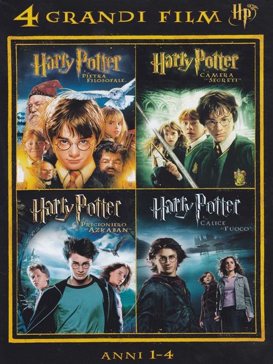 Warner Bros Harry Potter Collezione completa (8 DVD) Inglese, ITA