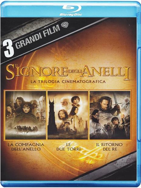 signore degli anelli. La trilogia cinematografica (3 DVD) - DVD