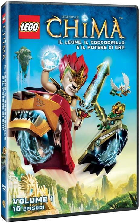 Lego. Legends of Chima. Stagione 1. Vol. 1 di Peder Pedersen,André Bergs,Lee Stringer - DVD