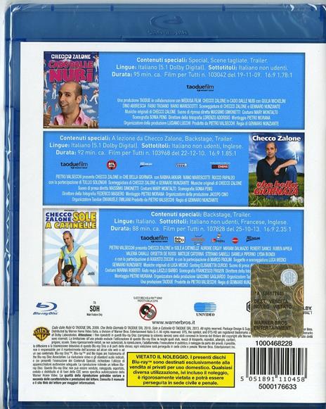 Checco Zalone. La triloggia (3 Blu-ray) di Gennaro Nunziante - 2