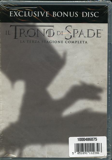 Il trono di spade. Stagione 3. Con Bonus Disc (6 DVD) - DVD - Film di  Timothy Van Patten , Brian Kirk Fantastico | IBS