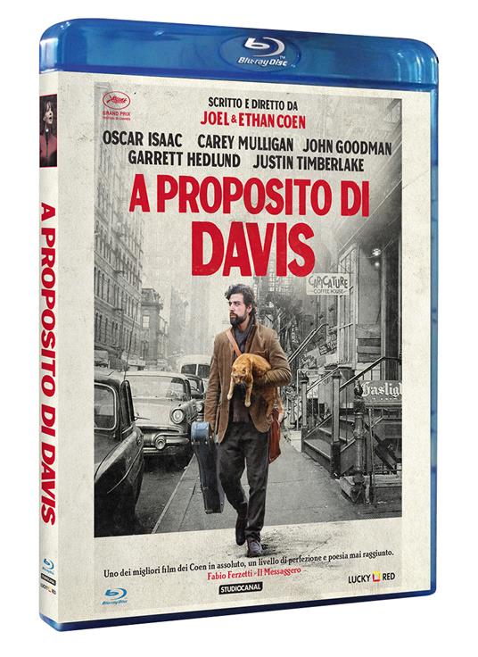 A proposito di Davis di Ethan Coen,Joel Coen - Blu-ray