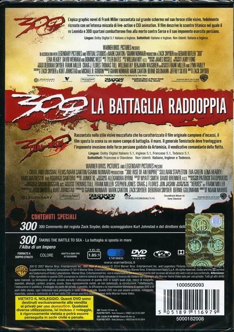 300 - 300. L'alba di un impero (2 DVD) di Noam Murro,Zack Snyder - 2