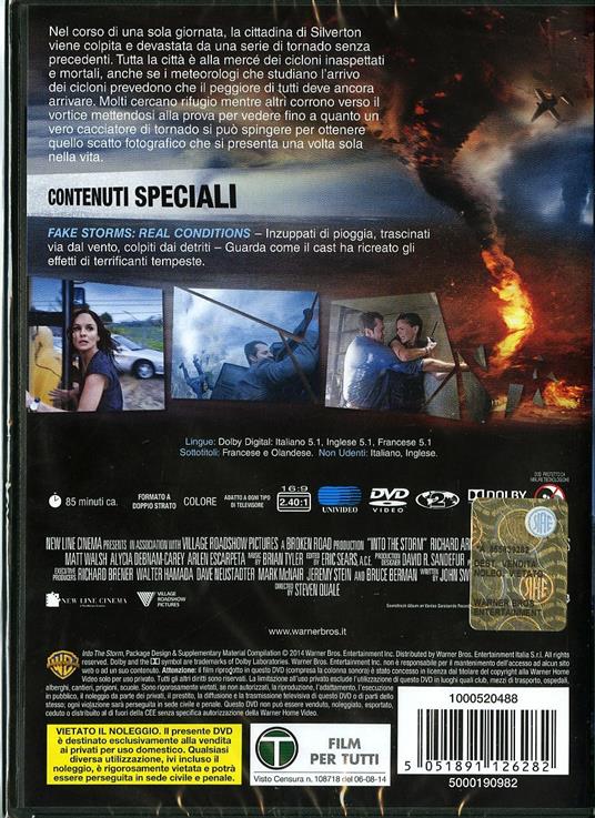 Into the Storm - DVD - Film di Steven Quale Avventura | IBS