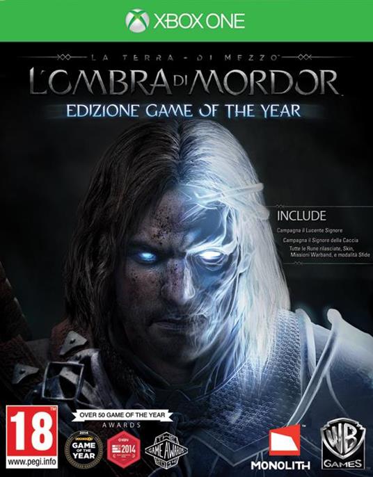 Terra di Mezzo: L'Ombra di Mordor GOTY Edition - gioco per Xbox One -  Warner Bros - Action - Adventure - Videogioco | IBS