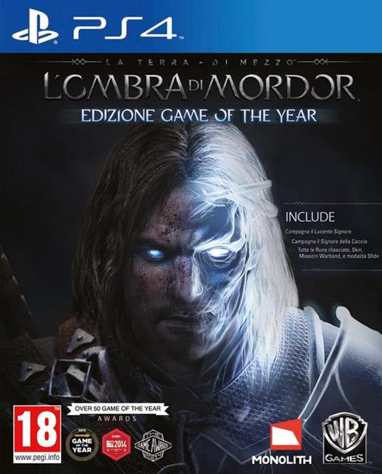 Terra di Mezzo: L'Ombra di Mordor GOTY Edition - gioco per PlayStation4 -  Warner Bros - Action - Adventure - Videogioco | IBS