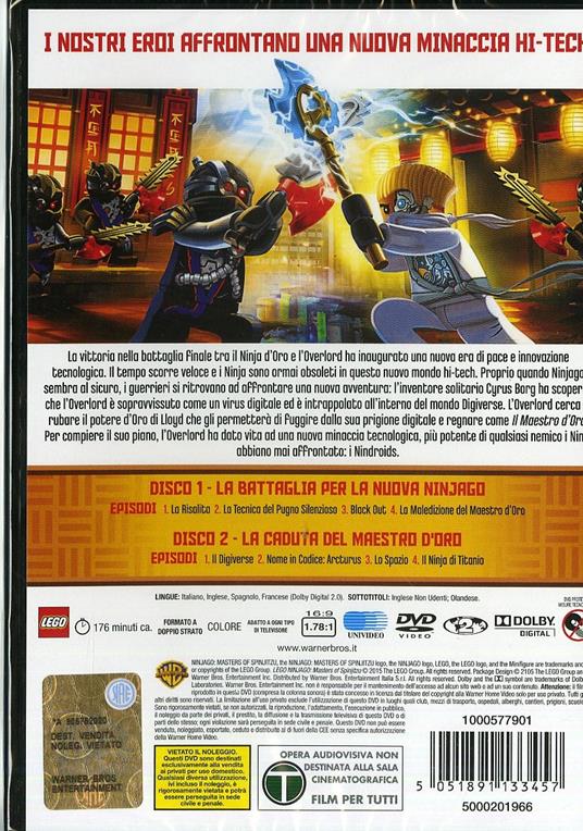 Lego Ninjago. Stagione 3 (2 DVD) - DVD - Film Animazione | IBS