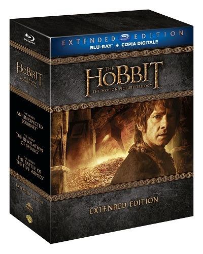 Hobbit. The Motion Picture Trilogy. Extended Edition - Blu-ray - Film di  Peter Jackson Fantasy e fantascienza