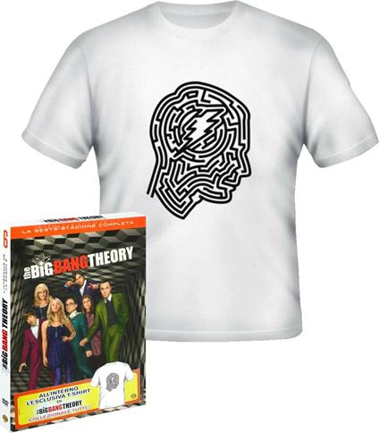 The Big Bang Theory. Stagione 6. Serie TV ita. Con T-Shirt (DVD) - DVD