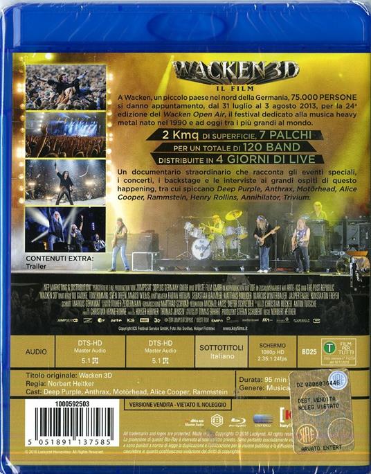 Wacken 3D di Norbert Heitker - Blu-ray 3D - 2