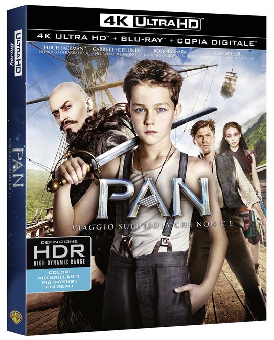 Pan. Viaggio sull'isola che non c'è (Blu-ray + Blu-ray 4K Ultra HD) di Joe Wright - 2