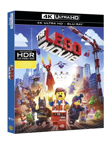 Lego Movie (Blu-ray + Blu-ray 4K Ultra HD) di Phil Lord,Chris McKay,Christopher Miller