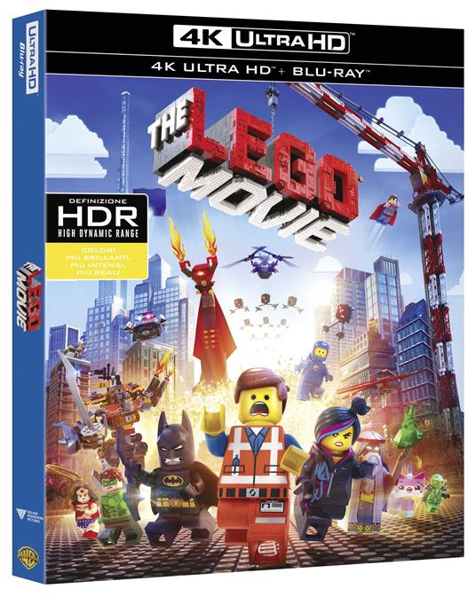Lego Movie (Blu-ray + Blu-ray 4K Ultra HD) di Phil Lord,Chris McKay,Christopher Miller - 2