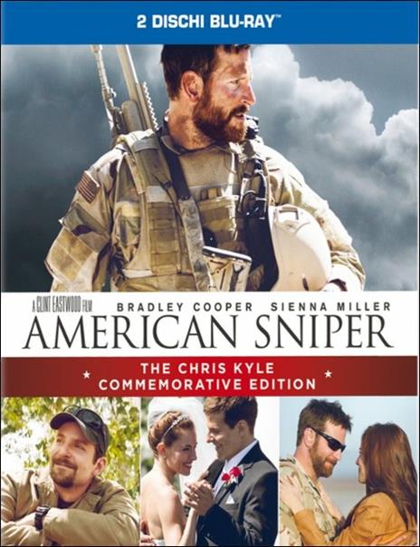 American Sniper (Commemorative Edition)<span>.</span> Commemorative Edition di Clint Eastwood - Blu-ray