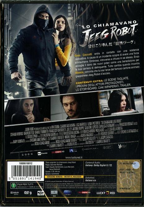 Lo chiamavano Jeeg Robot di Gabriele Mainetti - DVD - 3