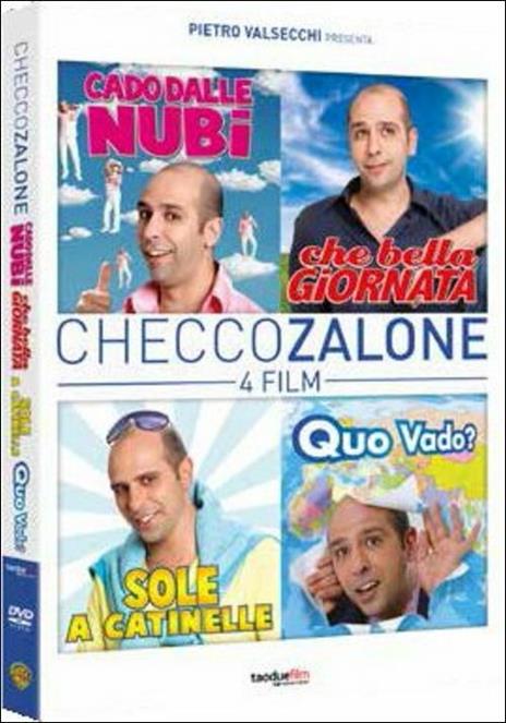 Checco Zalone Collection (4 DVD) - DVD - Film di Gennaro Nunziante Film |  IBS
