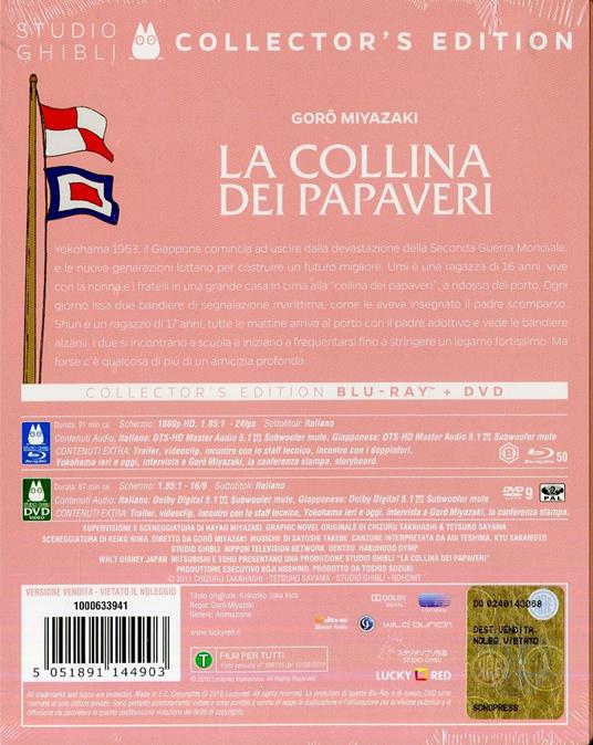 collina dei papaveri. Collector's Edition (DVD + Blu-ray) - DVD + Blu-ray -  Film di Goro Miyazaki Anime | IBS