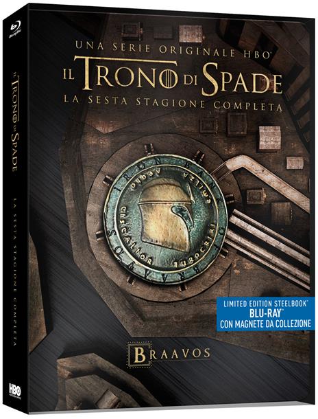 Il trono di spade. Stagione 6. Edizione Steelbook (Blu-ray) di Alex Graves,Daniel Minahan,Alik Sakharov - Blu-ray