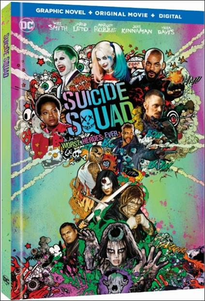 Suicide Squad. Limited Edition con graphic novel (Blu-ray) - Blu-ray - Film  di David Ayer Avventura | IBS